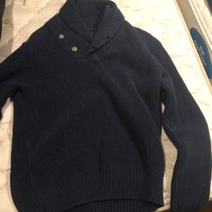 Men’s shawl sweater (M)